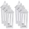 8 Pack: 12.2" White Metal Lantern by Ashland®